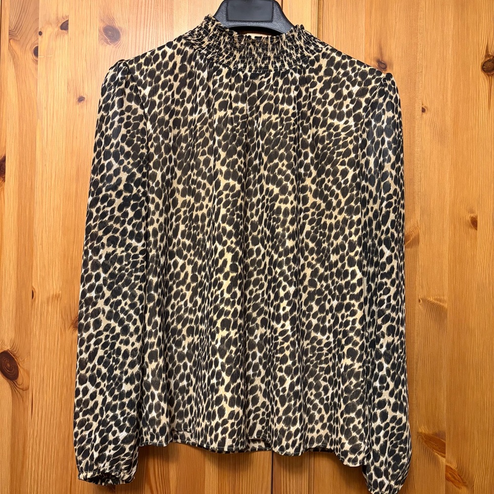 Leopard Print Blouse